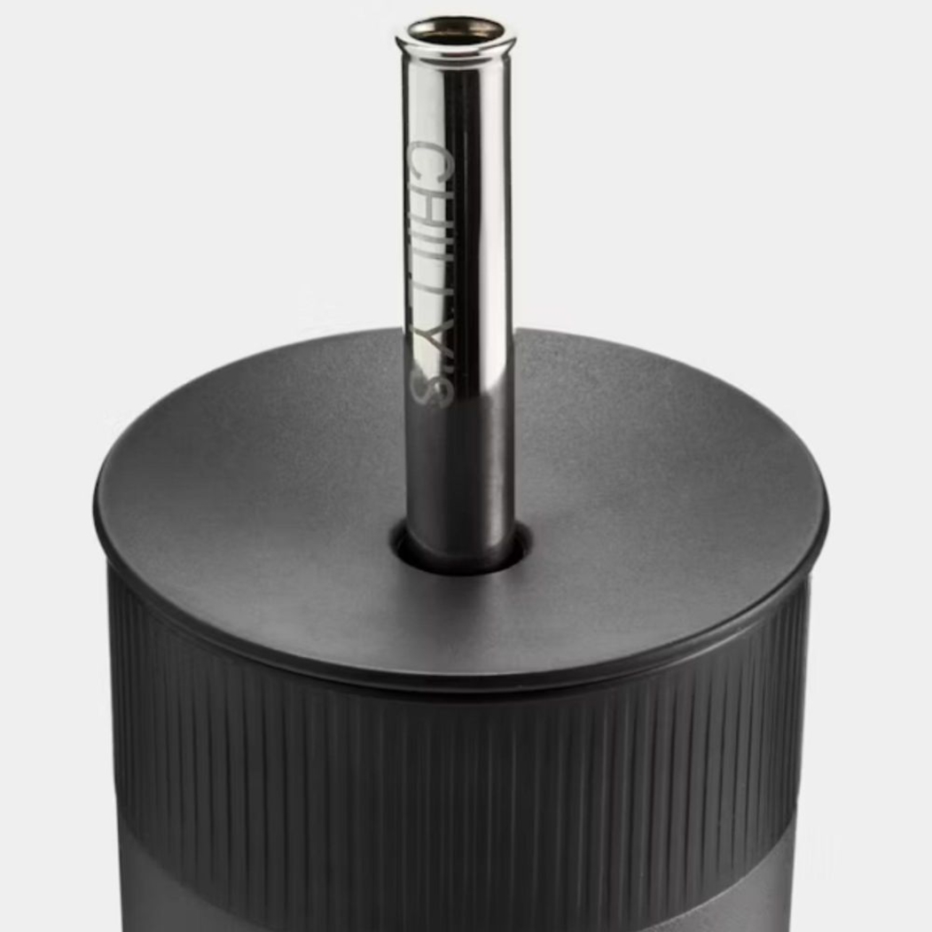 Copo com Palha Chilly's Serie 2 Switch Black 500ml - Chilly's - 607469948159
