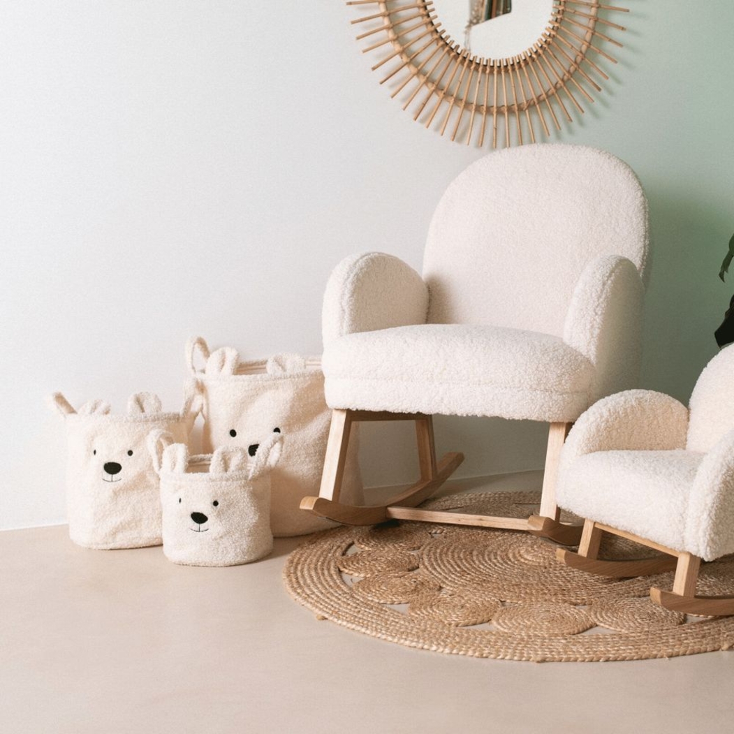 Conjunto 3 Cestos Childhome Teddy - Childhome - 5420007163105