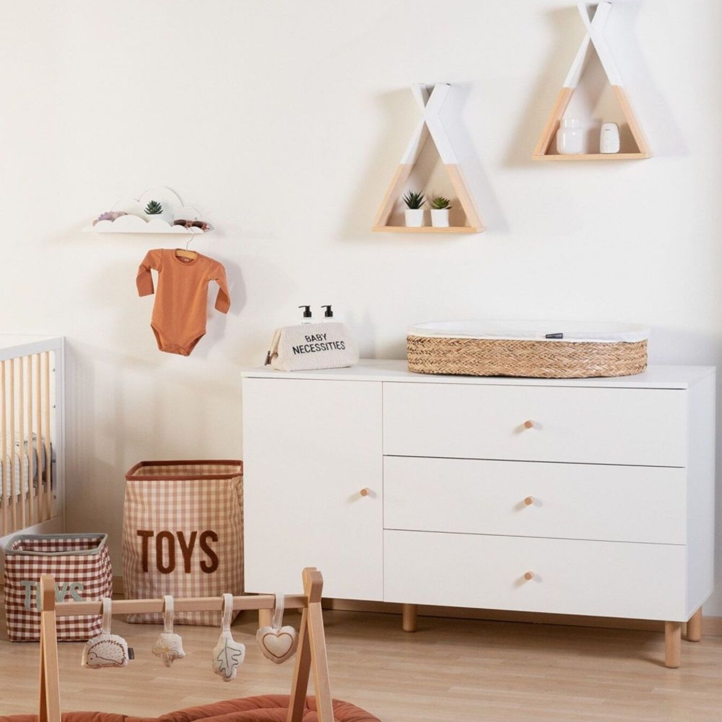 Cesto Muda-Fraldas Childhome Junco De Mar - Childhome - 5420007164904