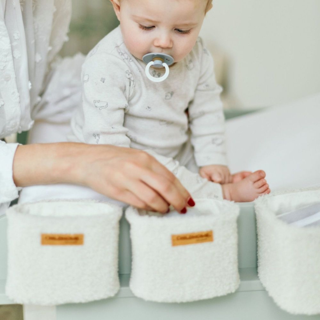 Conjunto 3 Cestos Cosméticos Childhome - Childhome - 5420007168803