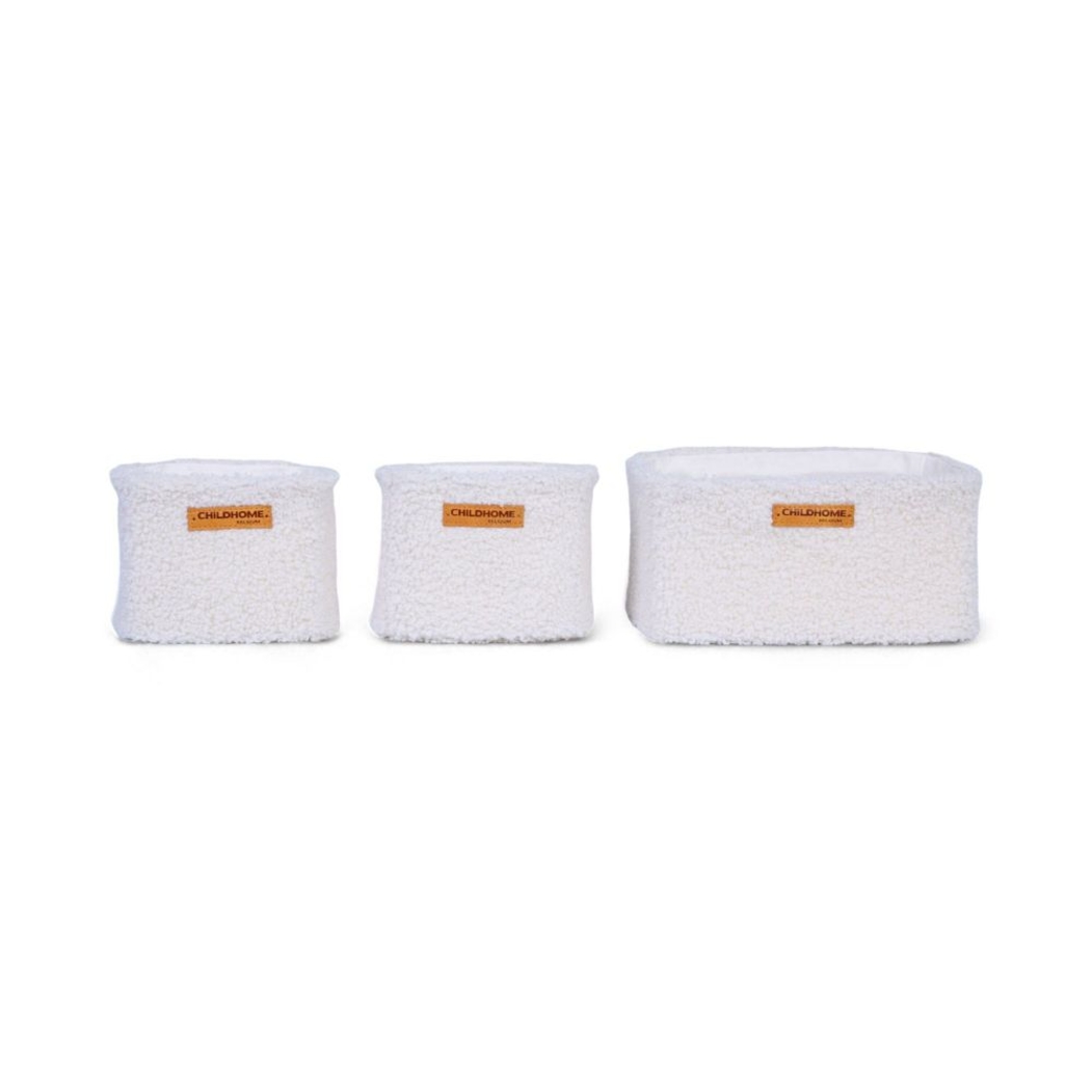 Conjunto 3 Cestos Cosméticos Childhome - Childhome - 5420007168803