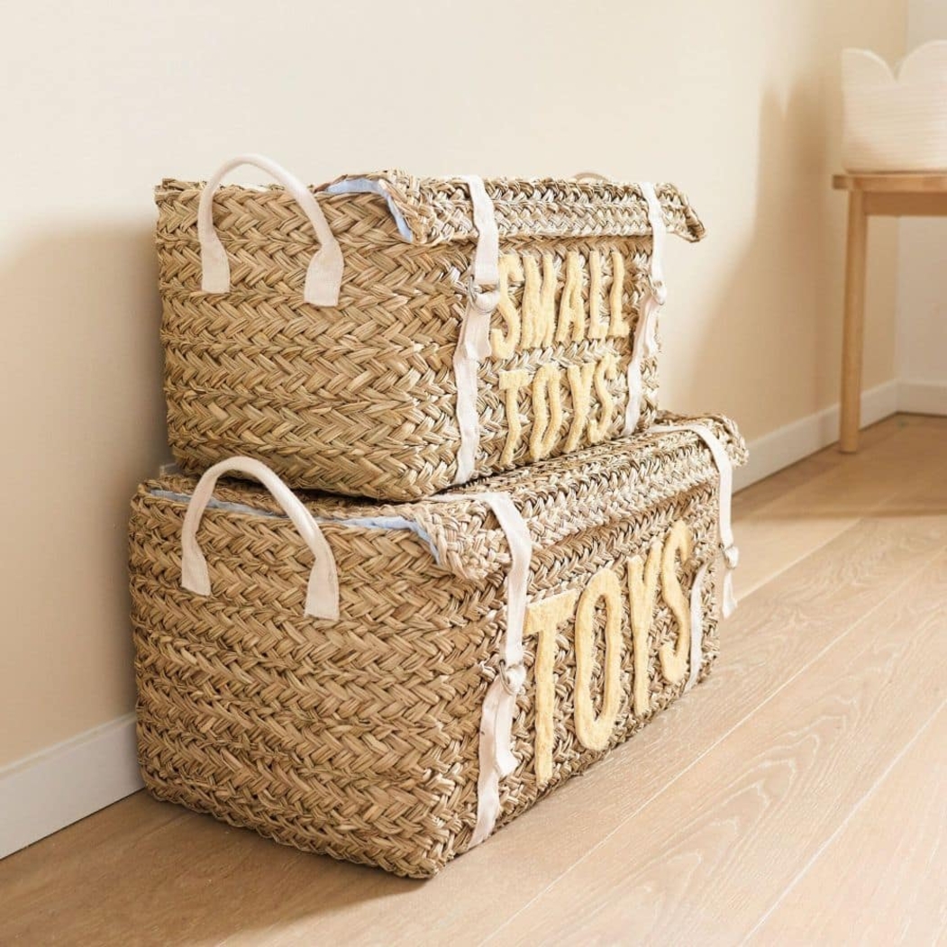 2 Caixas de Brinquedos Childhome Rattan - Childhome - 5420007168353