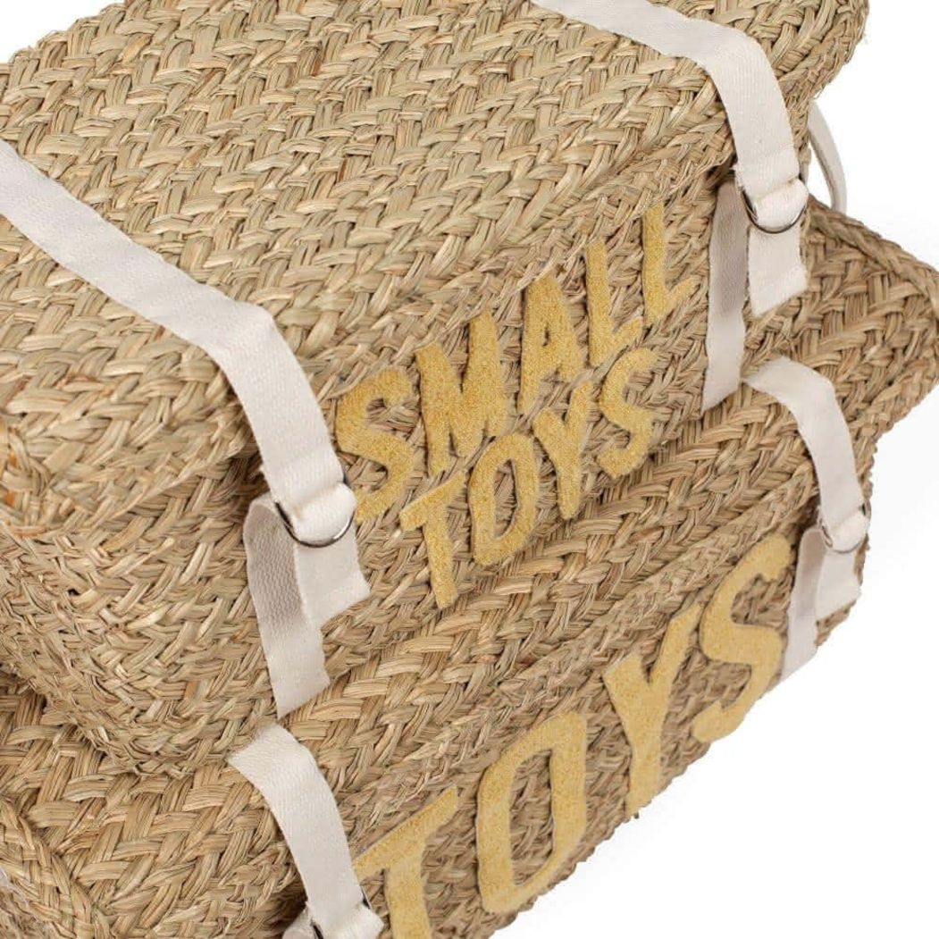 2 Caixas de Brinquedos Childhome Rattan - Childhome - 5420007168353