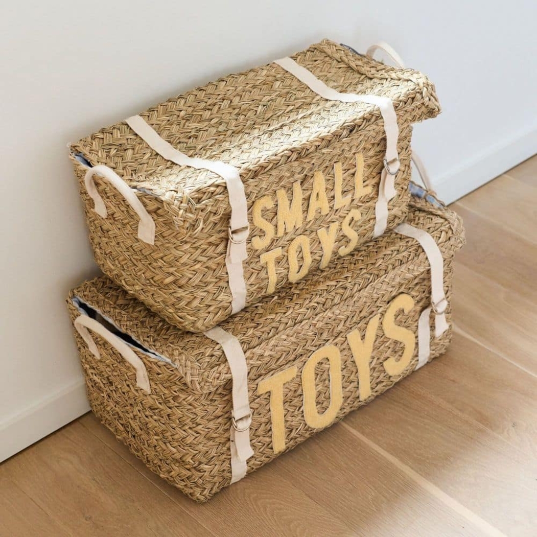 2 Caixas de Brinquedos Childhome Rattan - Childhome - 5420007168353