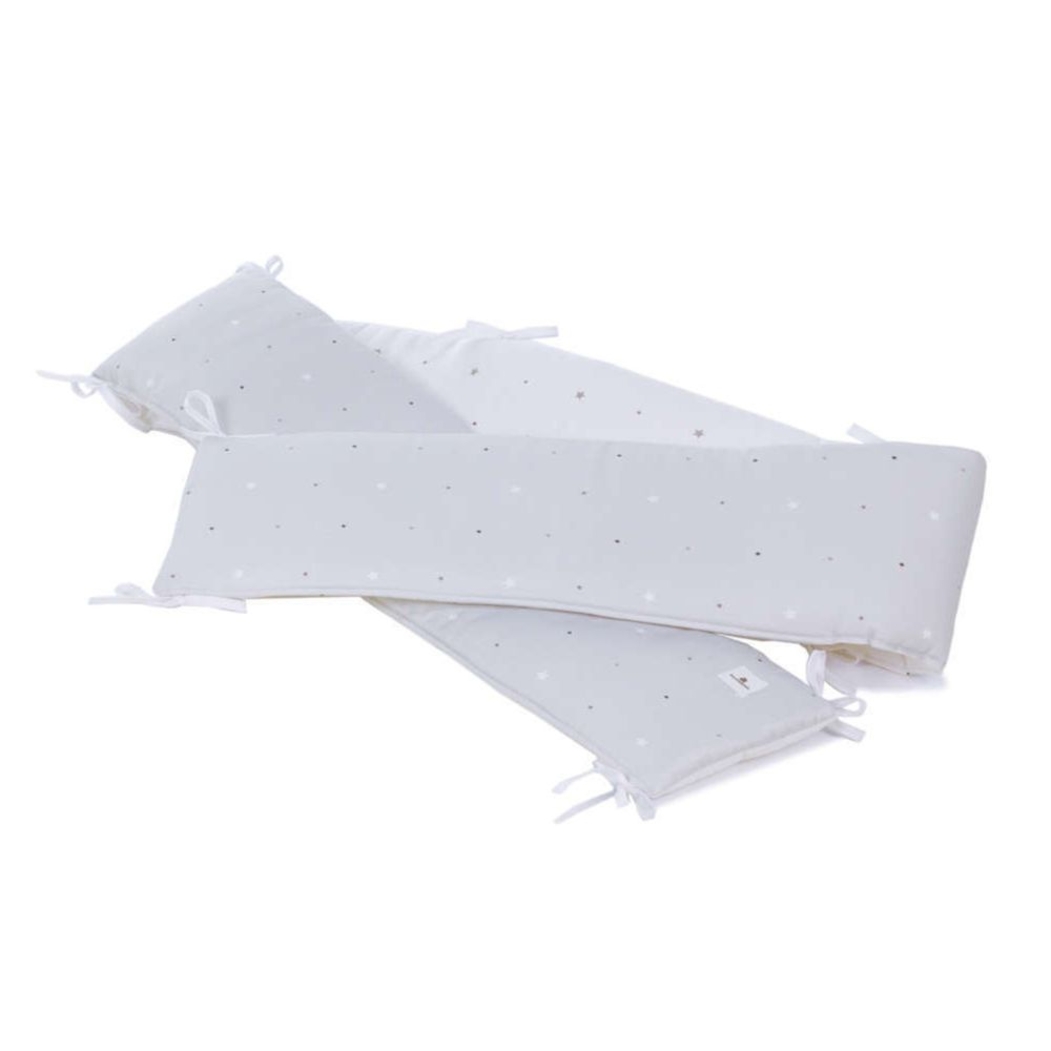 Mini Berço Convertível Alondra Crea Uno White com Colchão, Saco Cama e Protetor - Alondra - CREA1-K21-M1100-TX114