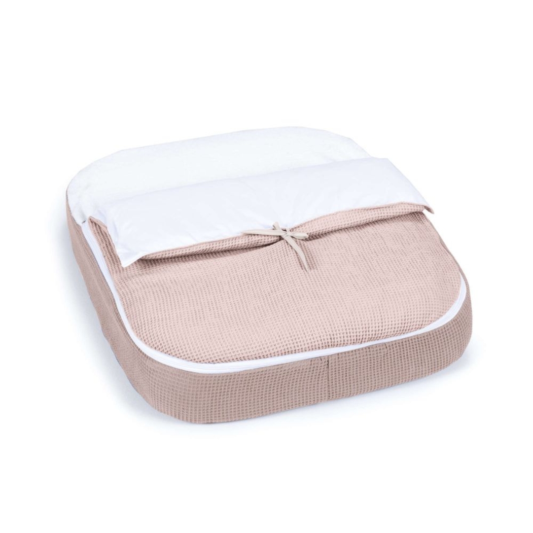 Berço Alondra Crea Tre White 4 em 1 com Saco Cama e Protetor - Alondra - CREA3-K40-M1100-TX122