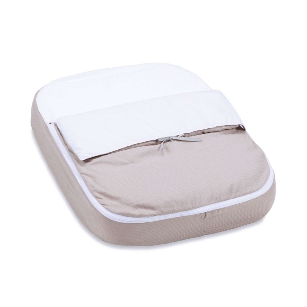 Berço Alondra Crea Tre White 4 em 1 com Saco Cama e Protetor - Alondra - CREA3-K40-M1100-TX128