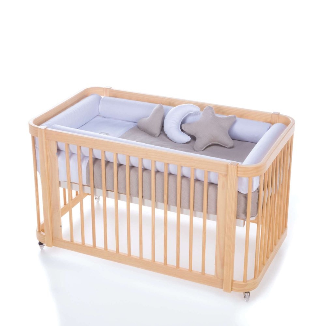 Berço Alondra Crea Tre Nomad 4 em 1 com Saco Cama e Protetor - Alondra - CREA3-K40-M5000-TX123