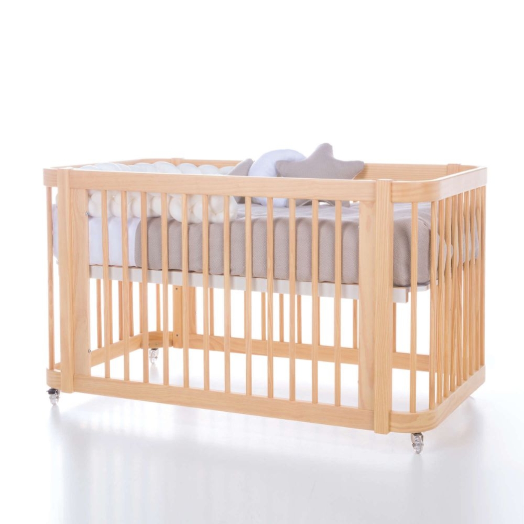 Berço Alondra Crea Tre Nomad 4 em 1 com Saco Cama e Protetor - Alondra - CREA3-K40-M5000-TX123