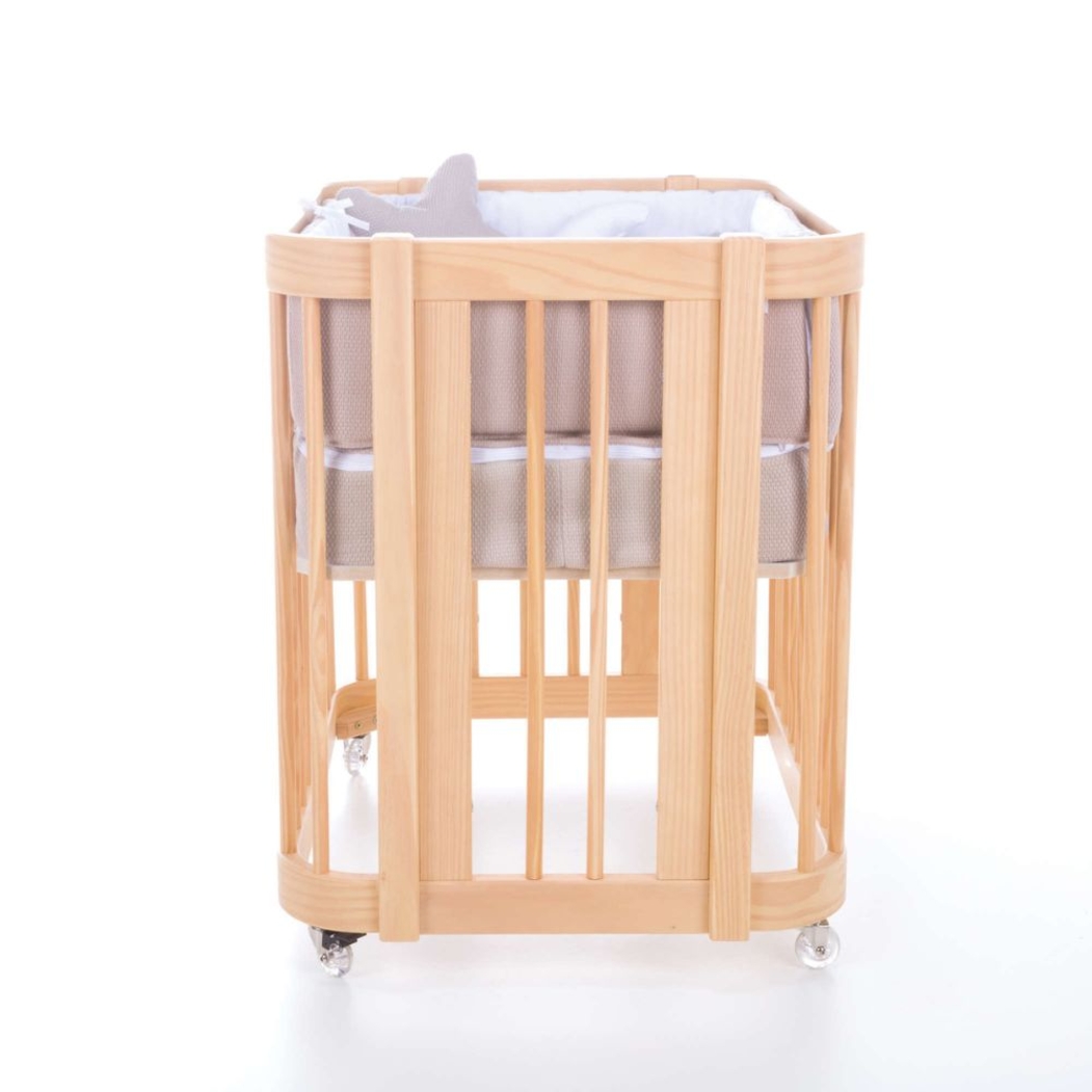 Berço Alondra Crea Tre Nomad 4 em 1 com Saco Cama e Protetor - Alondra - CREA3-K40-M5000-TX153