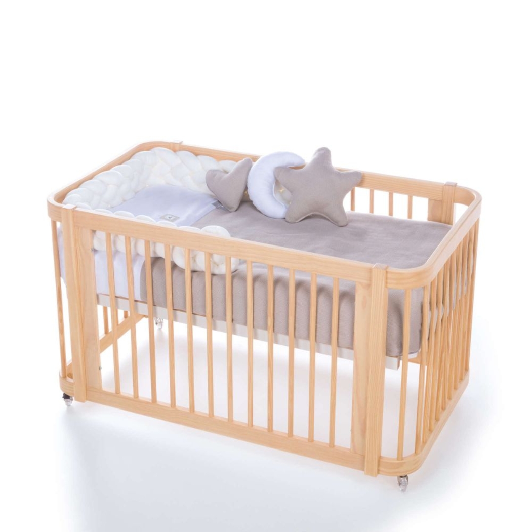 Berço Alondra Crea Tre Nomad 4 em 1 com Têxteis - Alondra - CREA3-K43-M5000-TX055