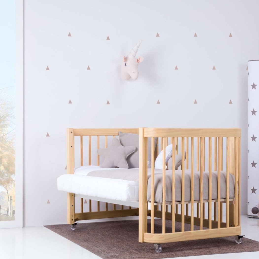 Berço Alondra Crea Tre Nomad 4 em 1 com Colchão, Saco Cama e Protetor - Alondra - CREA3-K44-M5000-TX178