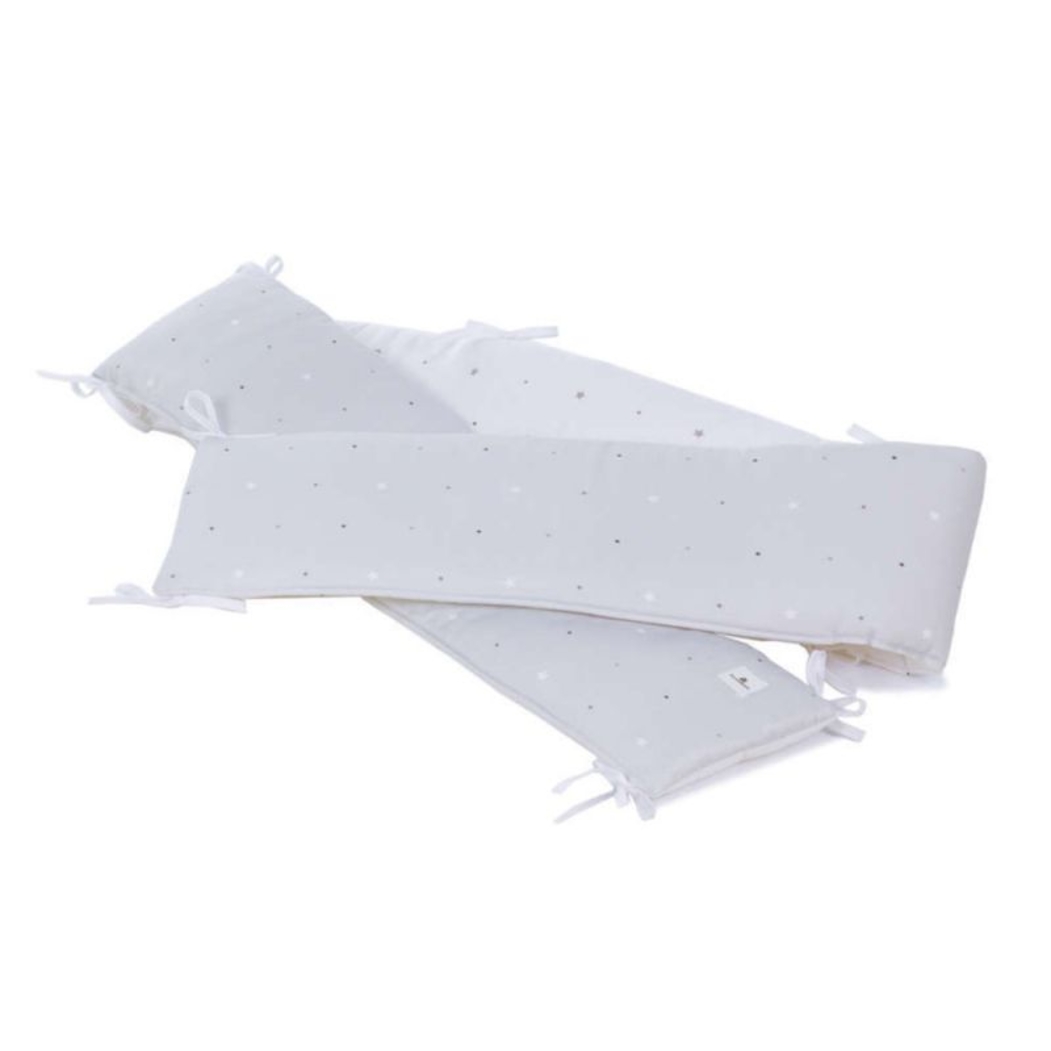 Mini Berço Convertível Alondra Crea Plus Uno Wood | Quartz com Colchão e Têxteis - Alondra - CREAPLUS1-K21-M5059-TX114