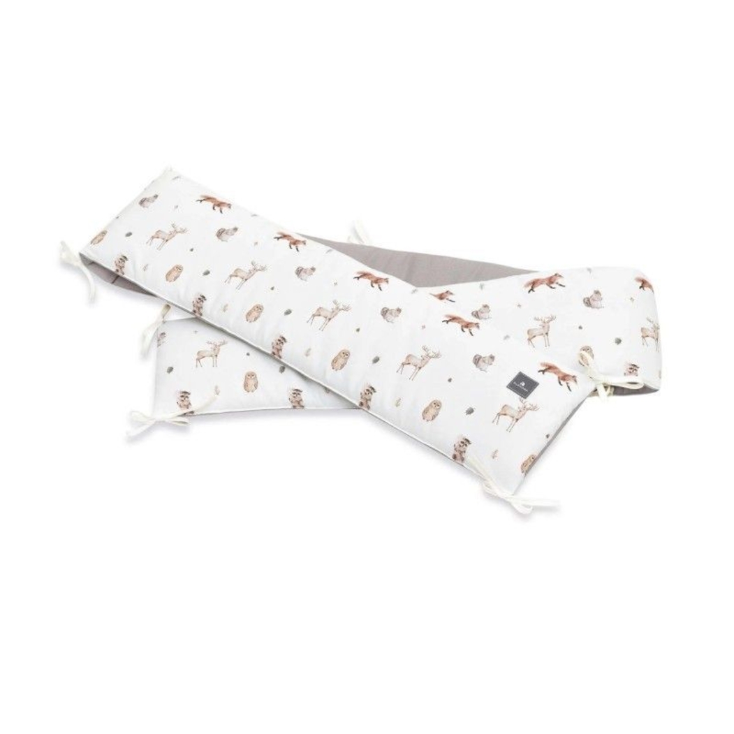 Mini Berço Convertível Alondra Crea Plus Tre Wood | White 4 em 1 com Têxteis Berço - Alondra - CREAPLUS3-K41-M5011-TX148