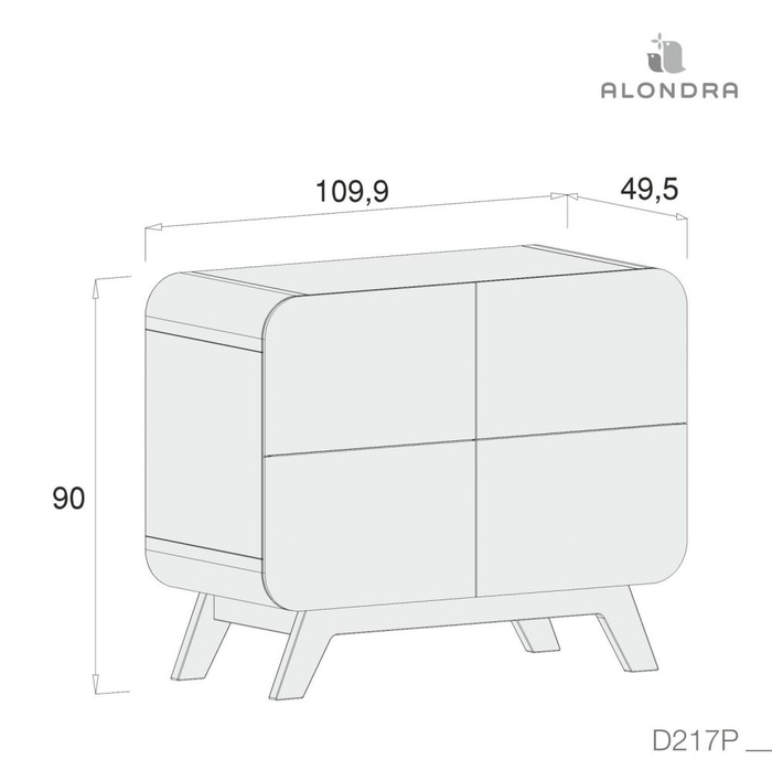 Cómoda Alondra Premium Kurve Essence - Alondra - 8431904300828