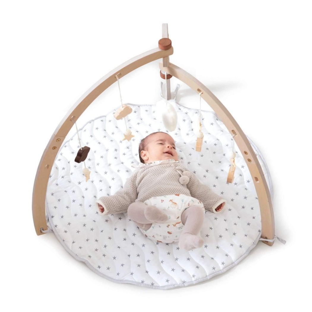 Ginásio Bebé em Madeira com Tapete Alondra Active Gym - Alondra - 8431904476813