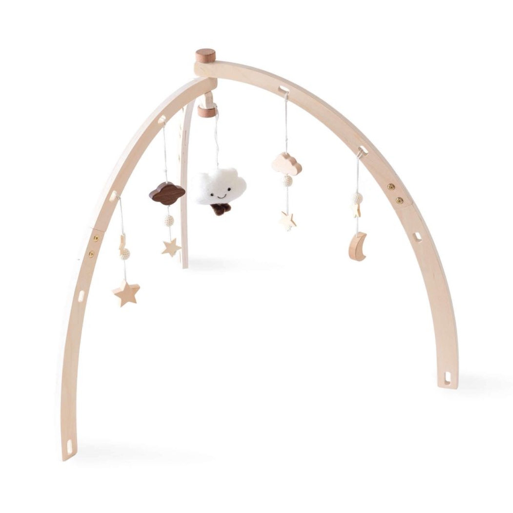 Ginásio Bebé em Madeira com Tapete Alondra Active Gym - Alondra - 8431904476813