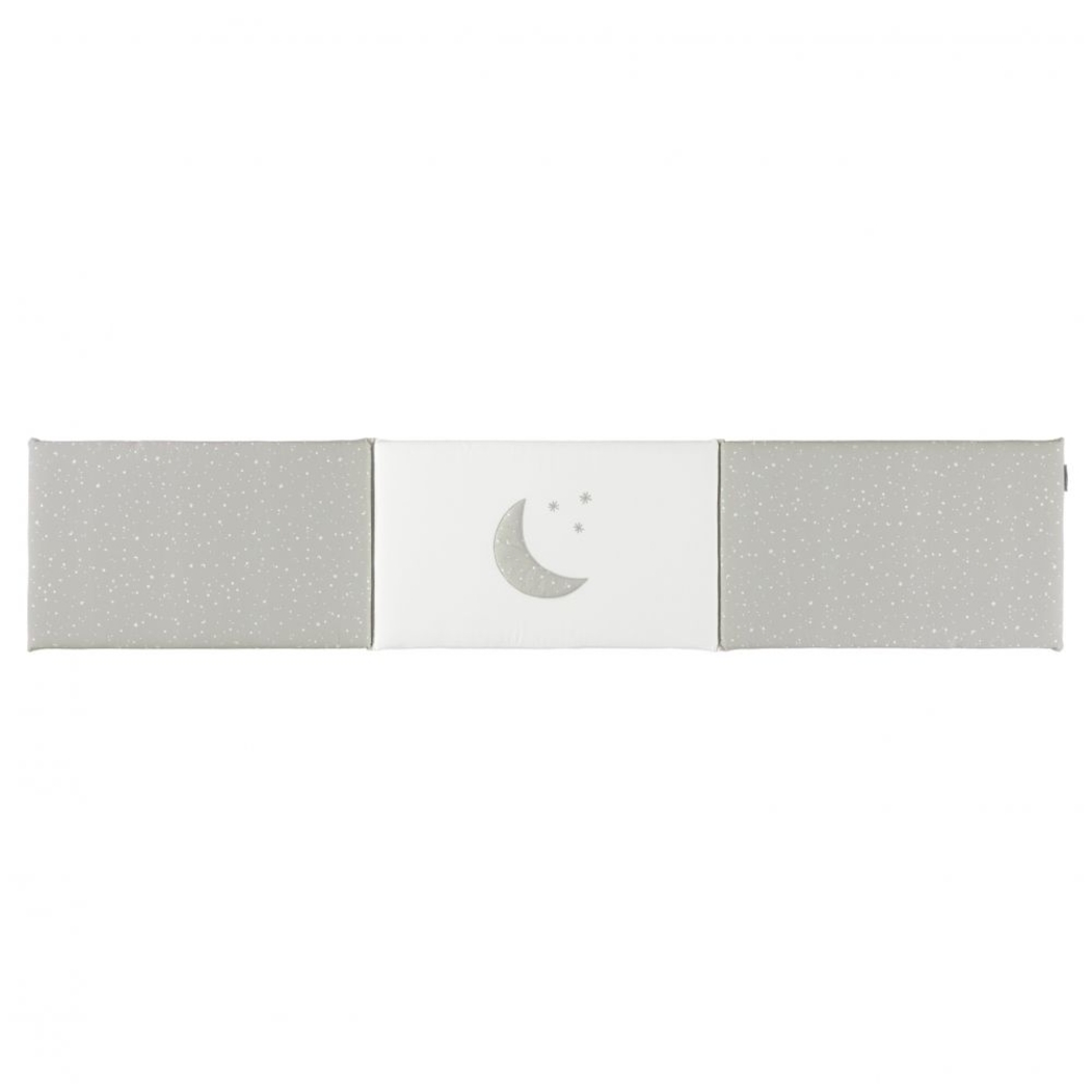 Capa de Edredão e Protetor de Berço Petit Praia Cosmos Gris - Petit Praia - 8438085221409