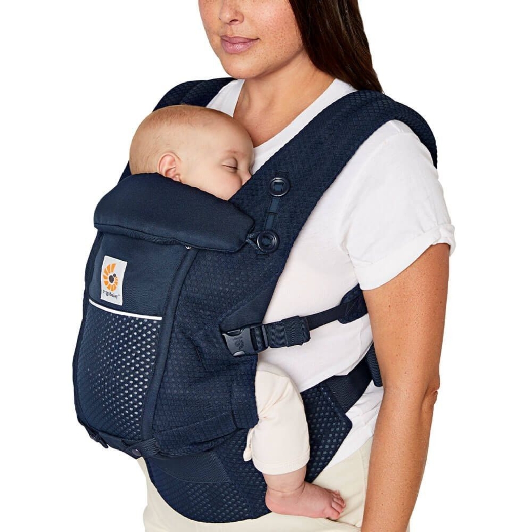 Porta-Bebés Ergobaby Adapt Soft Flex Mesh Midnight Blue - Ergobaby - 1220000204010