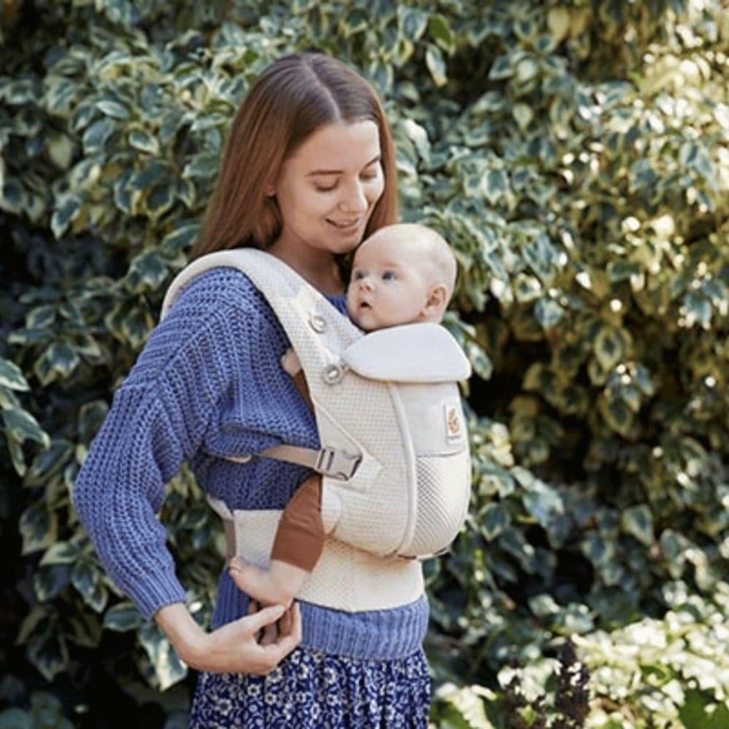 Porta-Bebés Ergobaby Adapt Soft Flex Mesh Natural Beige - Ergobaby - 1220000206465