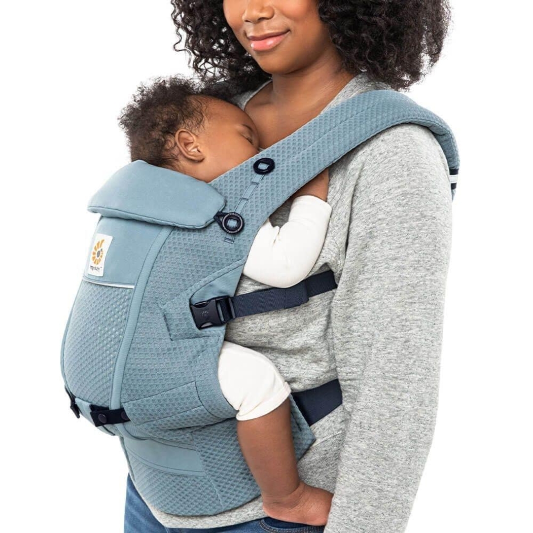 Porta-Bebés Ergobaby Adapt Soft Flex Mesh Slate Blue - Ergobaby - 1220000204027
