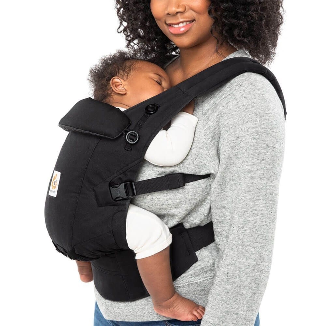 Porta-Bebés Ergobaby Adapt Soft Touch Cotton Black - Ergobaby - 1220000204041