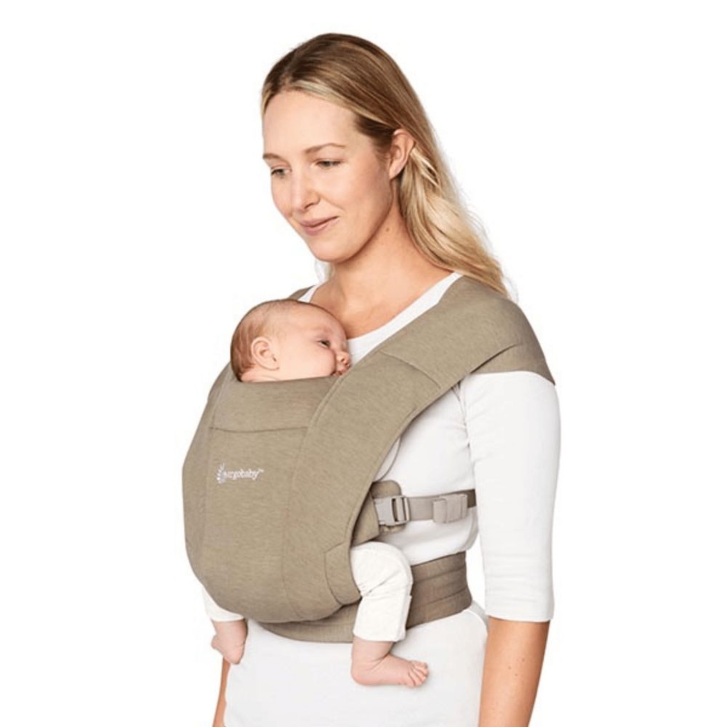Porta-Bebés Ergobaby Embrace Soft Olive - Ergobaby - 1220000206755