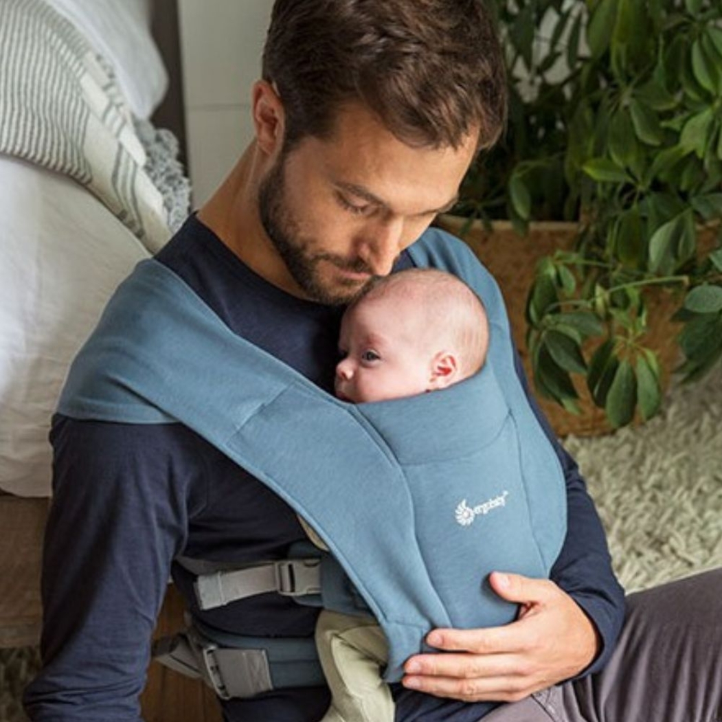 Porta-Bebés Ergobaby Embrace Oxford Blue - Ergobaby - 1220000200036
