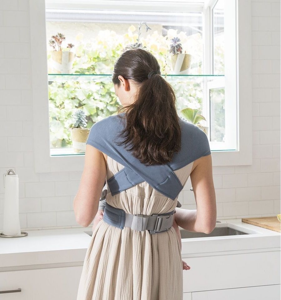 Porta-Bebés Ergobaby Embrace Oxford Blue - Ergobaby - 1220000200036