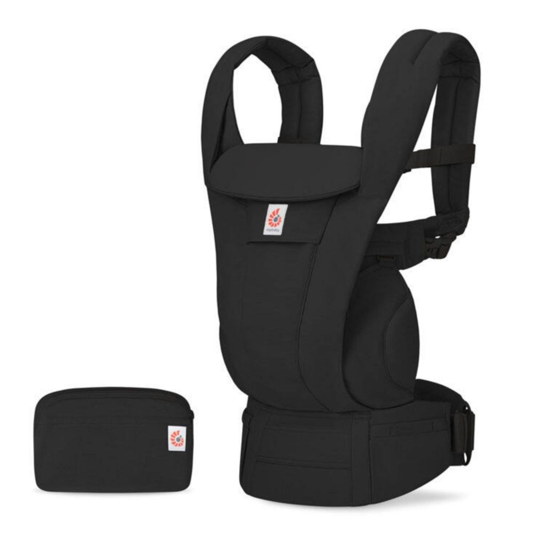 （MINA）Ergobaby Omni Deluxe Black Porta-Bebés Ergobaby Omni Deluxe Cotton Onyx Black | Espaço Mamãs
