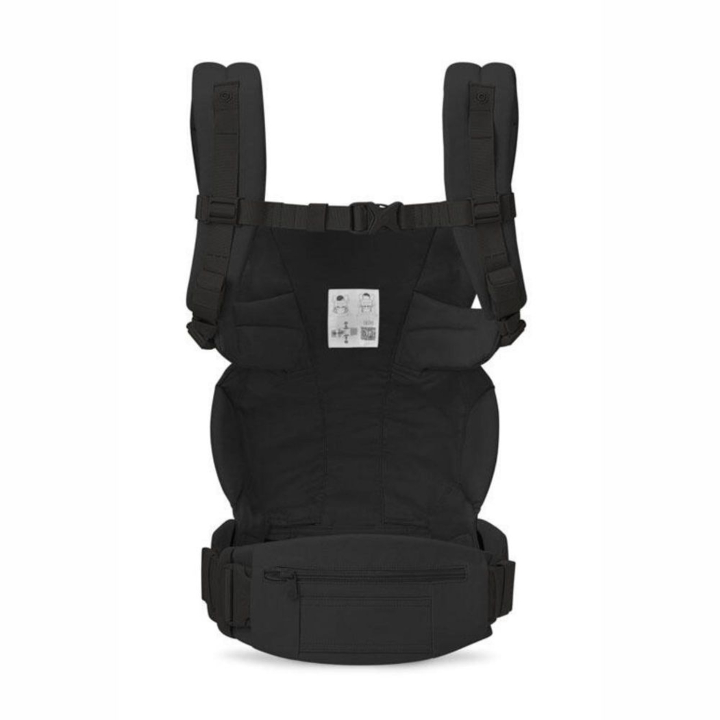 Porta-Bebés Ergobaby Omni Deluxe Cotton Onyx Black - Ergobaby - 1220000209985