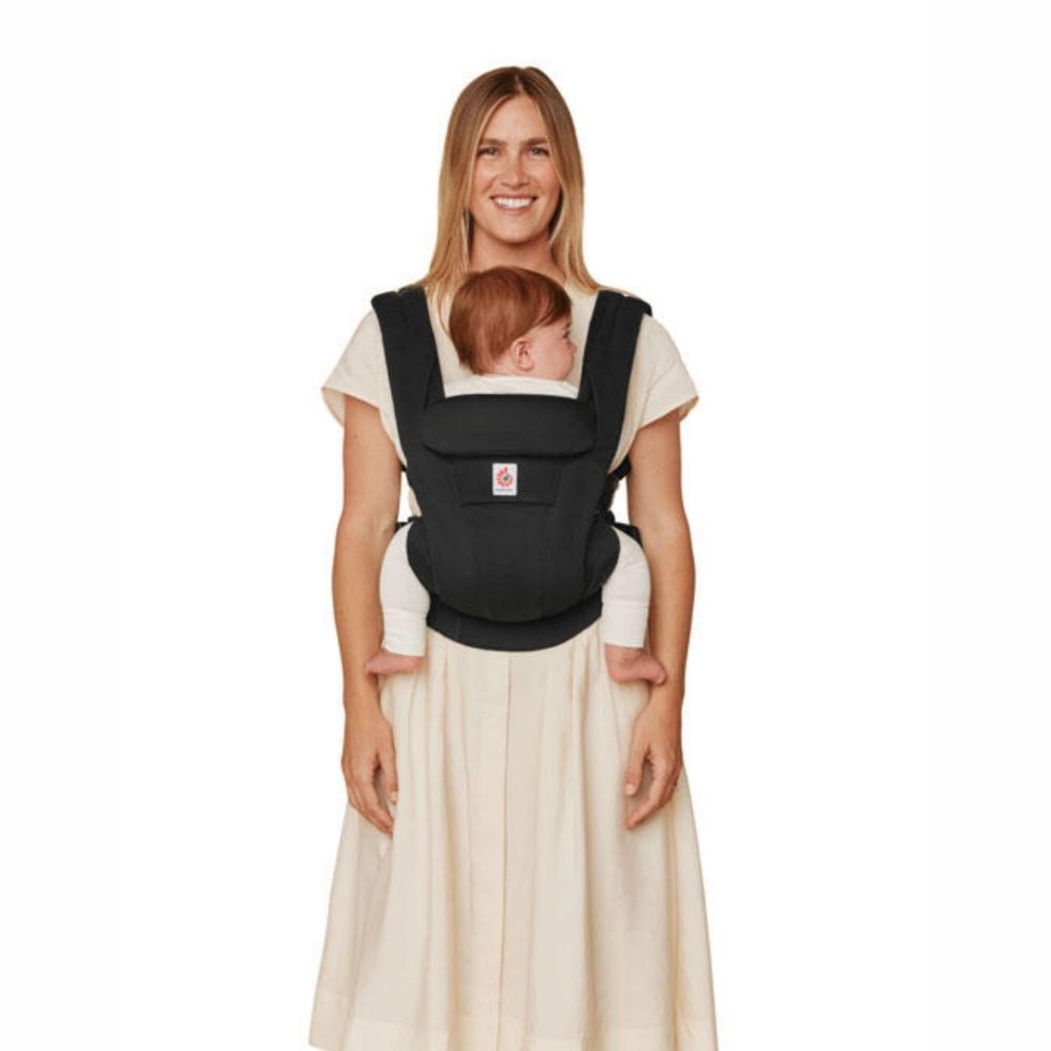 Porta-Bebés Ergobaby Omni Deluxe Cotton Onyx Black - Ergobaby - 1220000209985