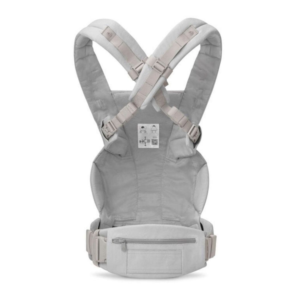 Porta-Bebés Ergobaby Omni Deluxe Cotton Pearl Grey - Ergobaby - 1220000209978