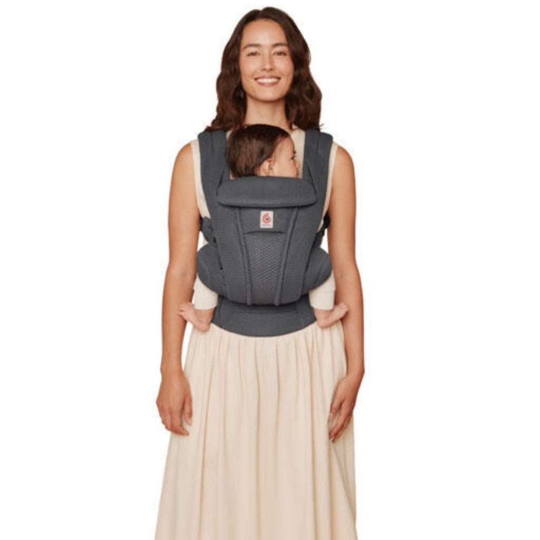 Porta-Bebés Ergobaby Omni Deluxe Mesh Graphite Grey - Ergobaby - 1220000209923