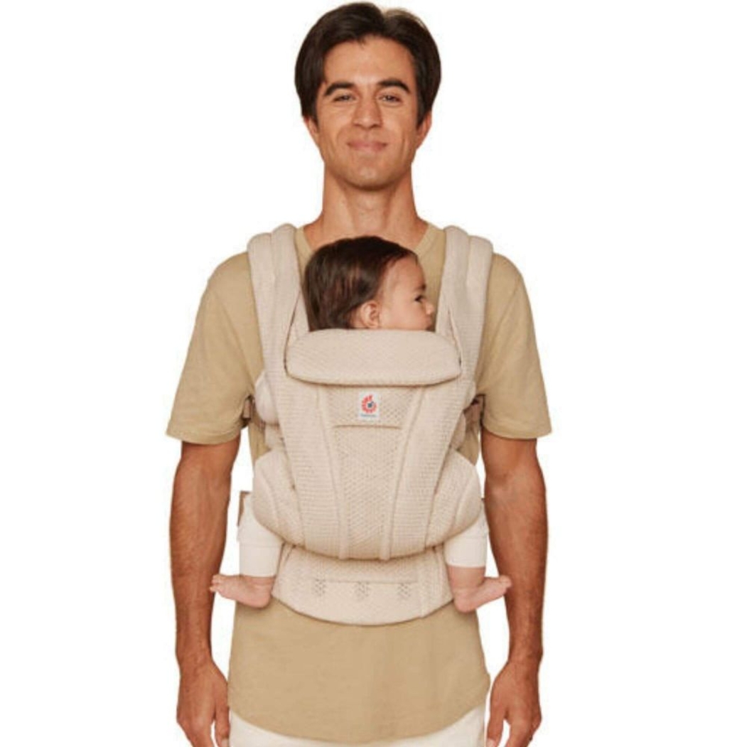 Porta-Bebés Ergobaby Omni Deluxe Mesh Natural Beige - Ergobaby - 1220000209954