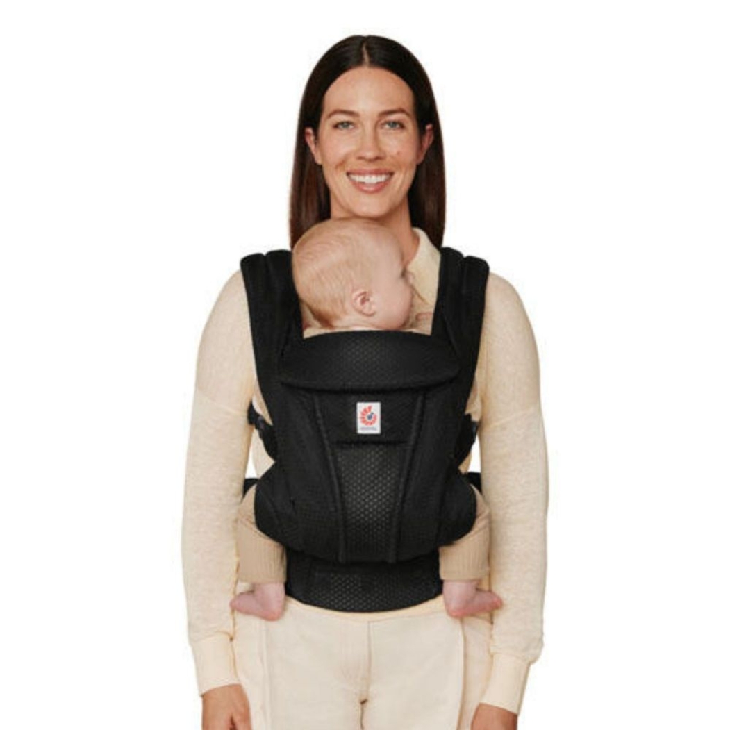 Porta-Bebés Ergobaby Omni Deluxe Mesh Onyx Black - Ergobaby - 1220000209930