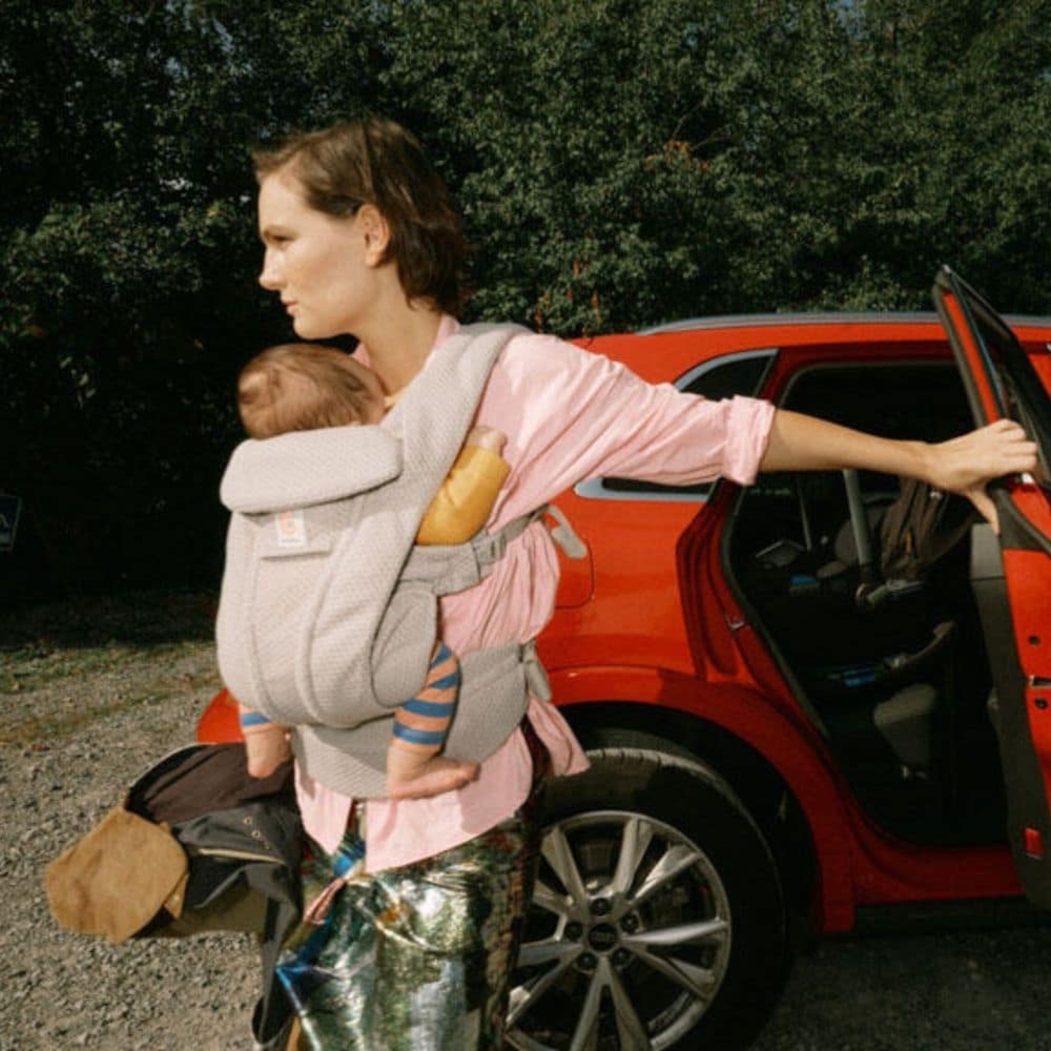 Porta-Bebés Ergobaby Omni Deluxe Mesh Pearl Grey - Ergobaby - 1220000209916