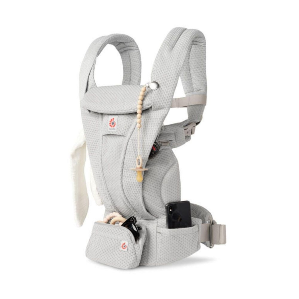 Porta-Bebés Ergobaby Omni Deluxe Mesh Pearl Grey - Ergobaby - 1220000209916
