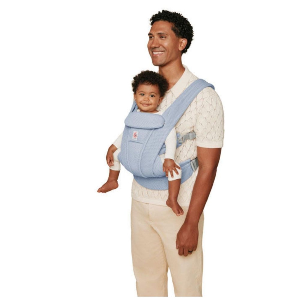 Porta-Bebés Ergobaby Omni Deluxe Mesh Serene Blue - Ergobaby - 1220000210028