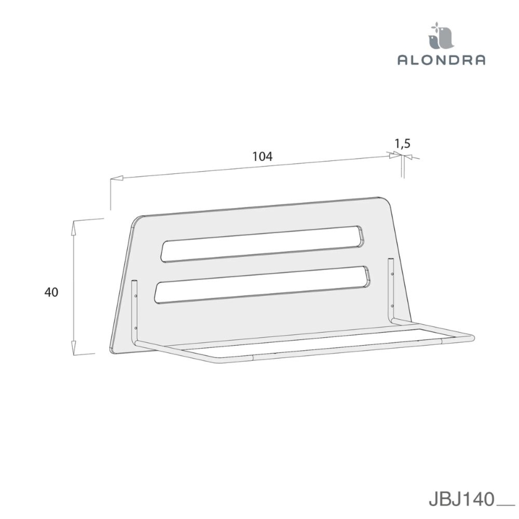 Grade Júnior Alondra Montessori White - Alondra - 8431904319219