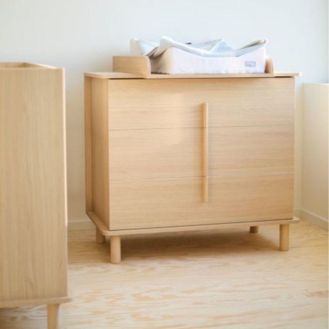 Cómoda com Muda Fraldas Childhome Nórdico Natural - Childhome - 5420007168919
