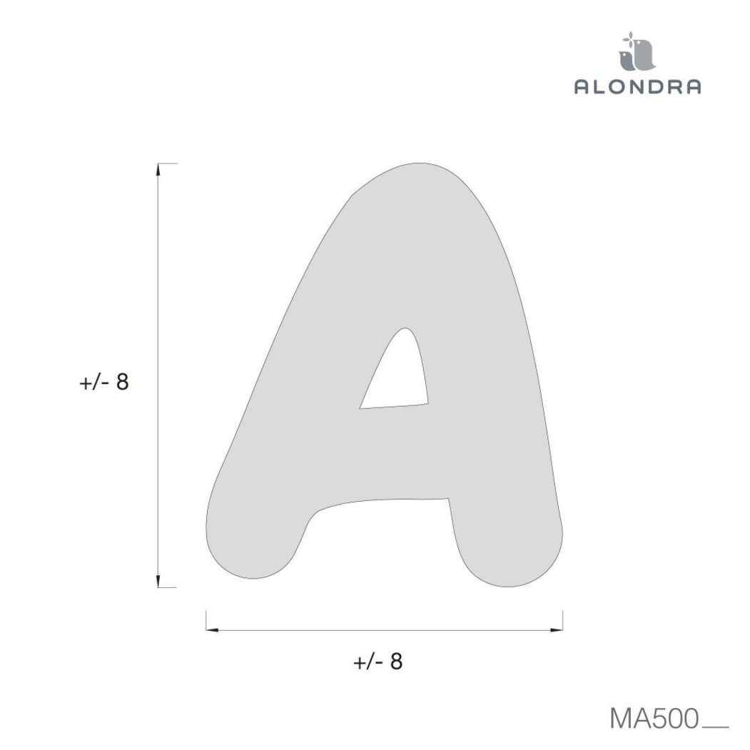 Vinil Decorativo Infantil Abecedário Alondra Alfabeto XL - Alondra - 8431904478756