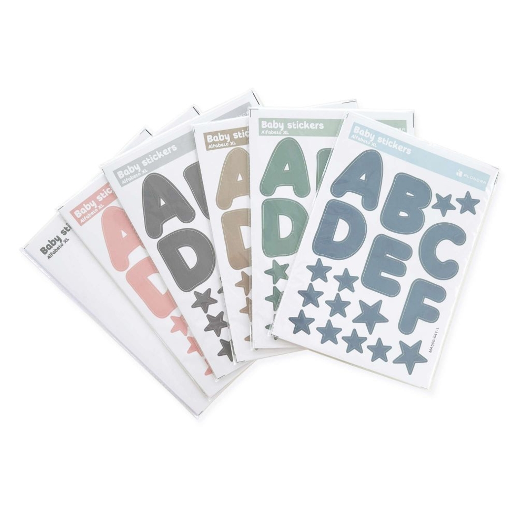 Vinil Decorativo Infantil Abecedário Alondra Alfabeto XL - Alondra - 8431904478763