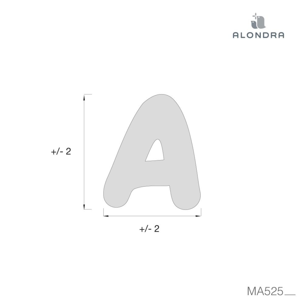 Vinil Decorativo Infantil Abecedário Alondra Alfabeto - Alondra - 8431904478794