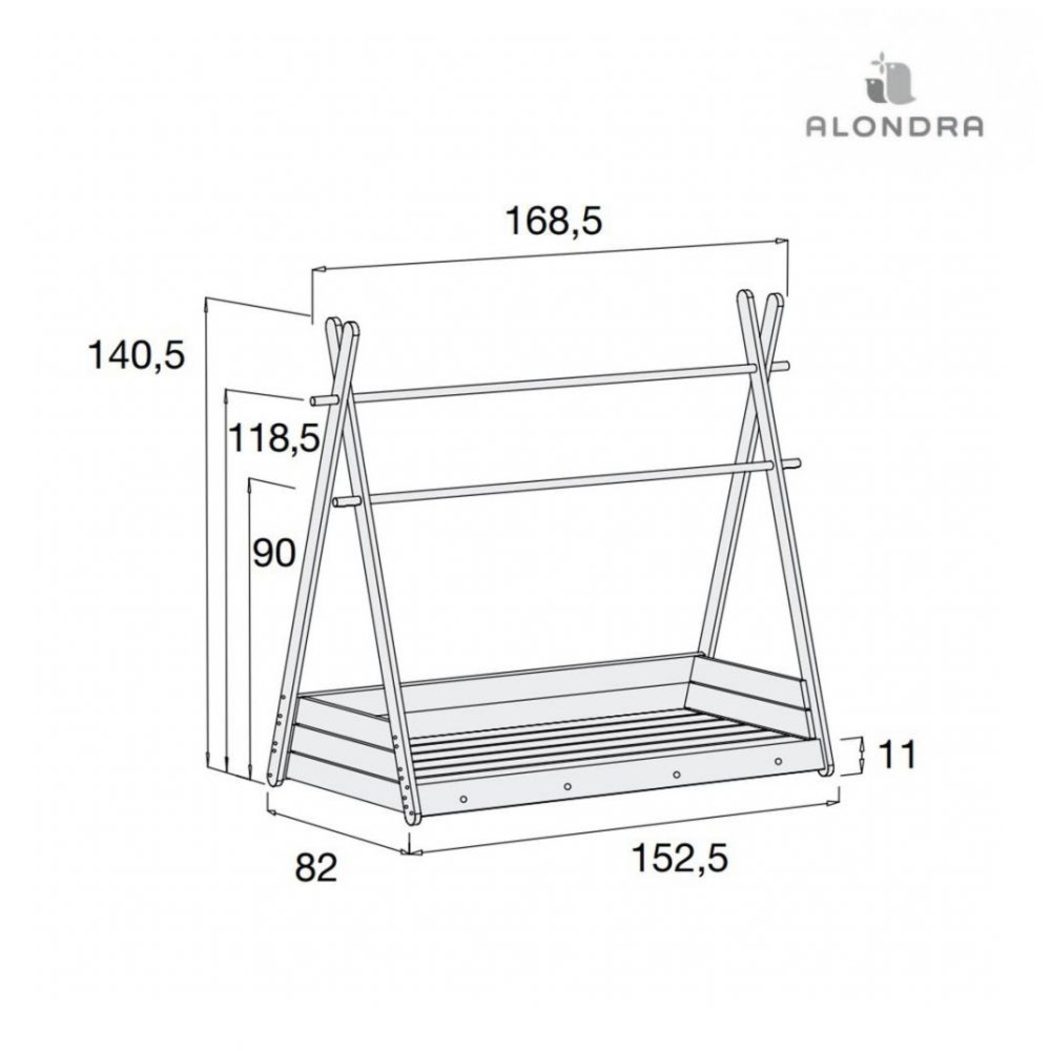 Cama Alondra Montessori Homy - Alondra - 8431904316263