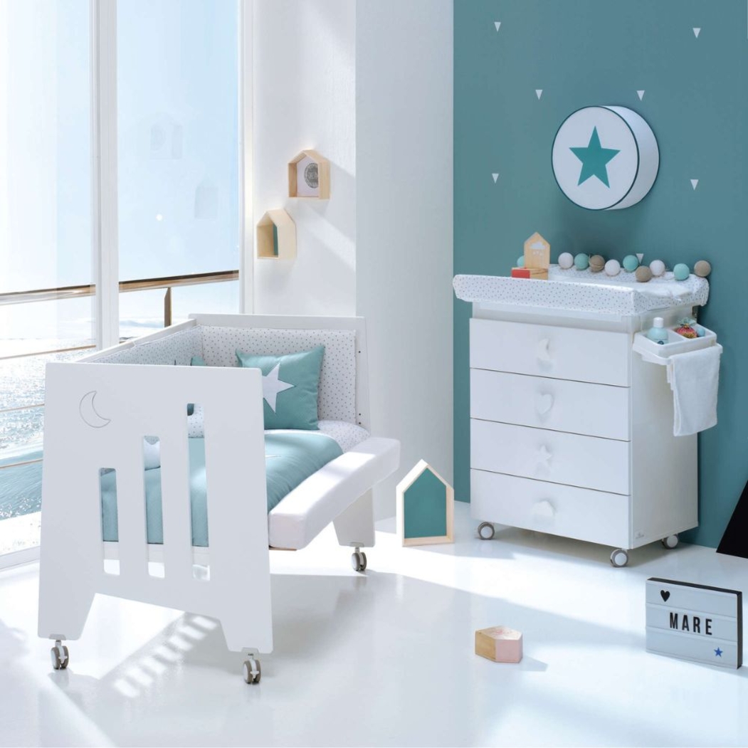 Berço Alondra Omni 5 em 1 com Kit Co-Sleeping - Alondra - OMNI-K10-M7700