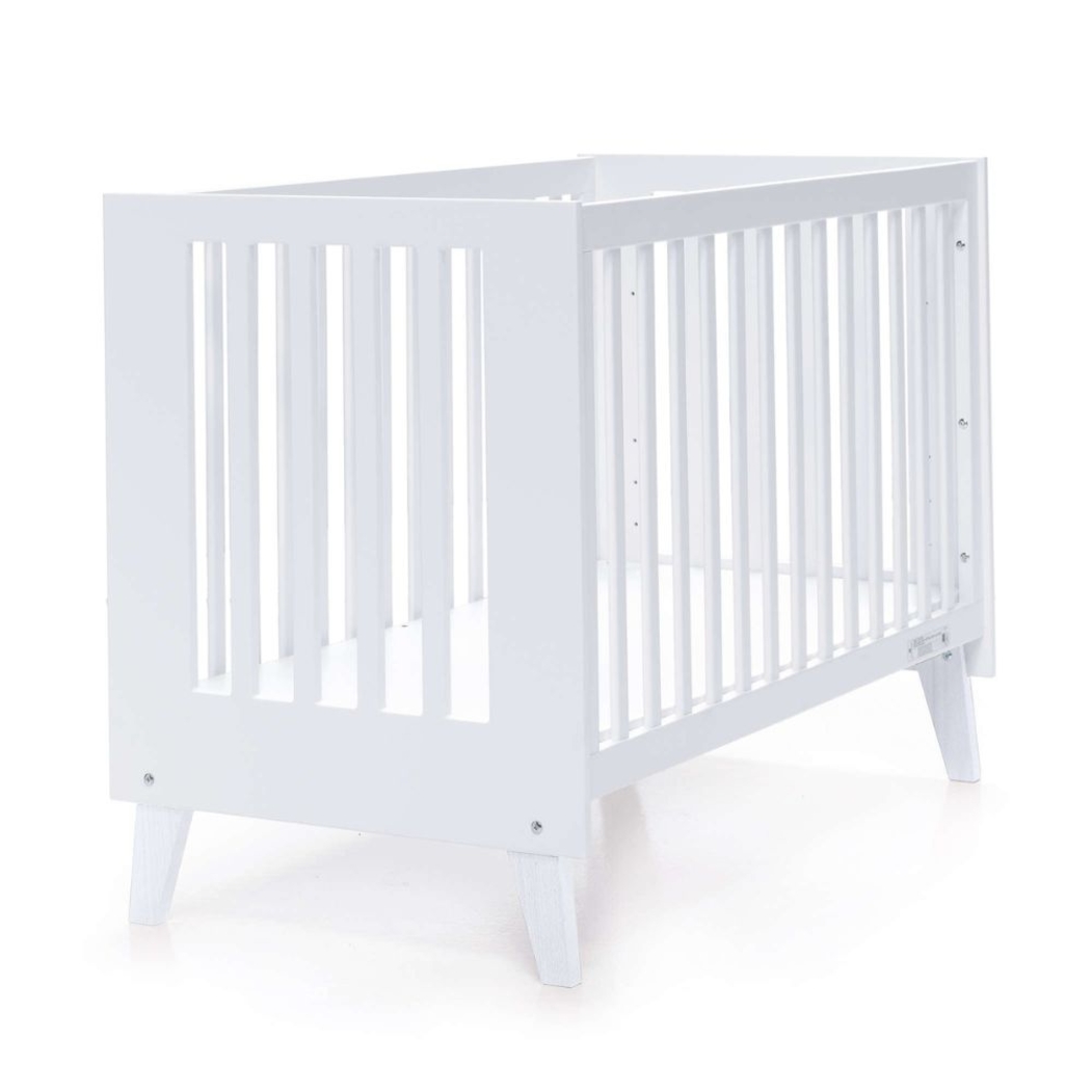 Berço Alondra Omni Grey 5 em 1 com Barra Infantil, Kit Co-Sleeping e Têxteis - Alondra - OMNI-K14-M7778-TX122