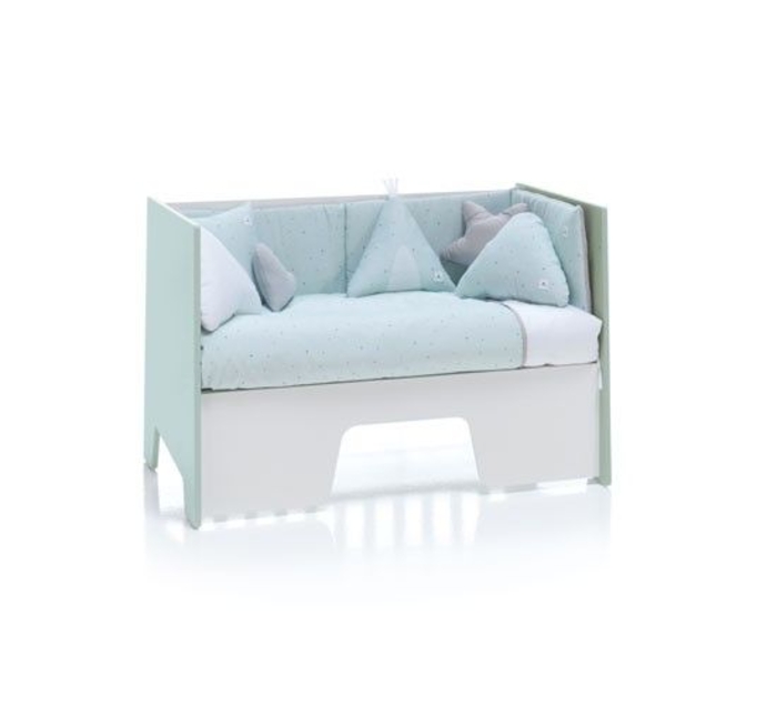 Berço Alondra Omni 5 em 1 com Barra Infantil - Alondra - OMNI-K17-M7755