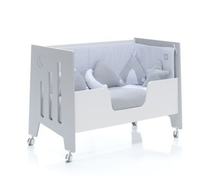 Berço Alondra Omni 5 em 1 com Barra Infantil e Kit Co-Sleeping - Alondra - OMNI-K18-M7778
