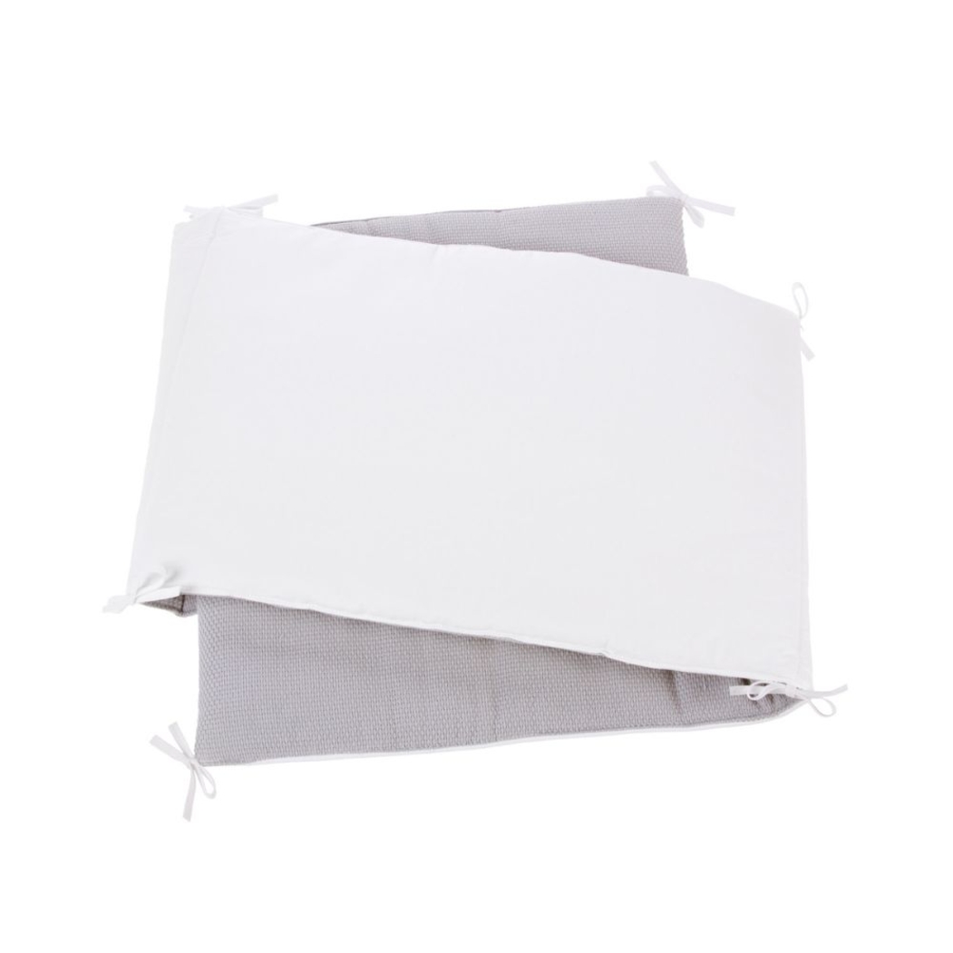 Berço Alondra Omni XL Mint 6 em 1 com Colchão, Barra Infantil, Kit Co-Sleeping e Têxteis - Alondra - OMNIXL-K16-M7755-TX178